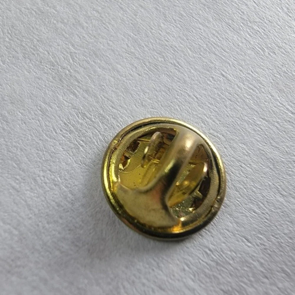 Vintage Operation Redblock Railroad Safety Amtrak Lapel Pin Gold Tone‎ Signal